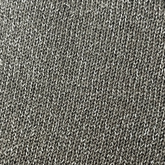 INC International Concepts Women Gray Open Silk  Cardigan Sweater Size S modest - Picture 8 of 8